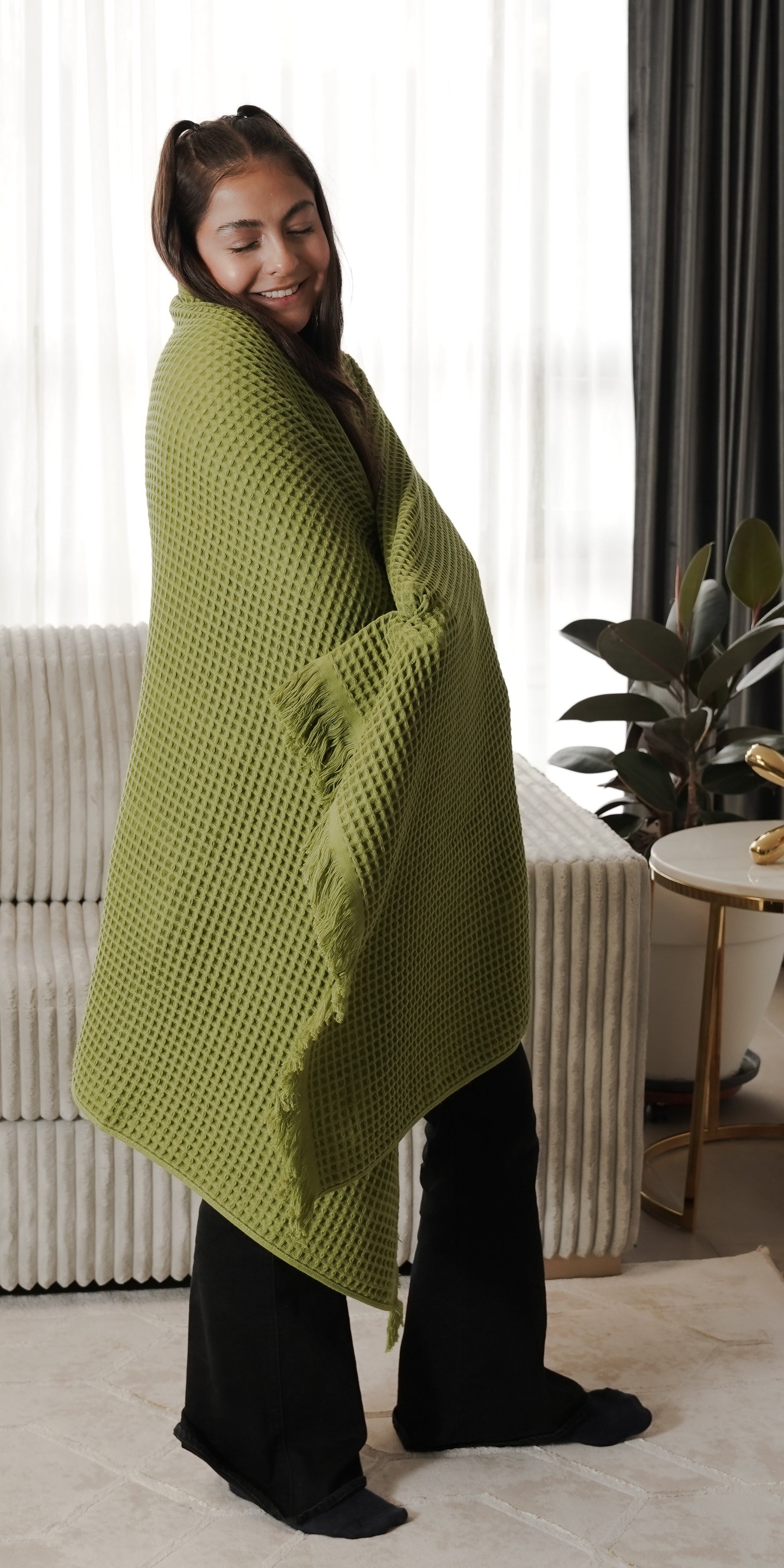 Manta Aurora Verde