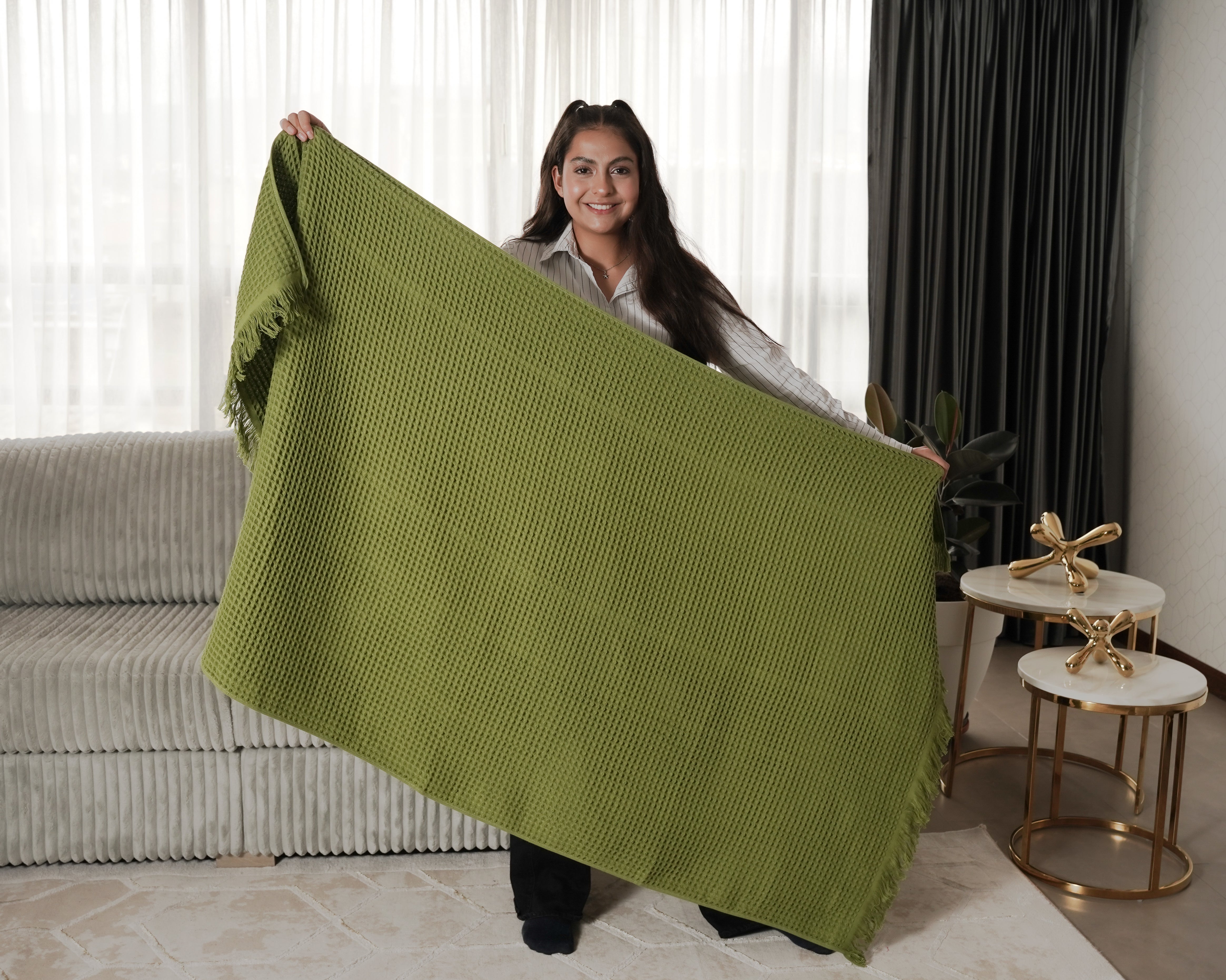 Manta Aurora Verde
