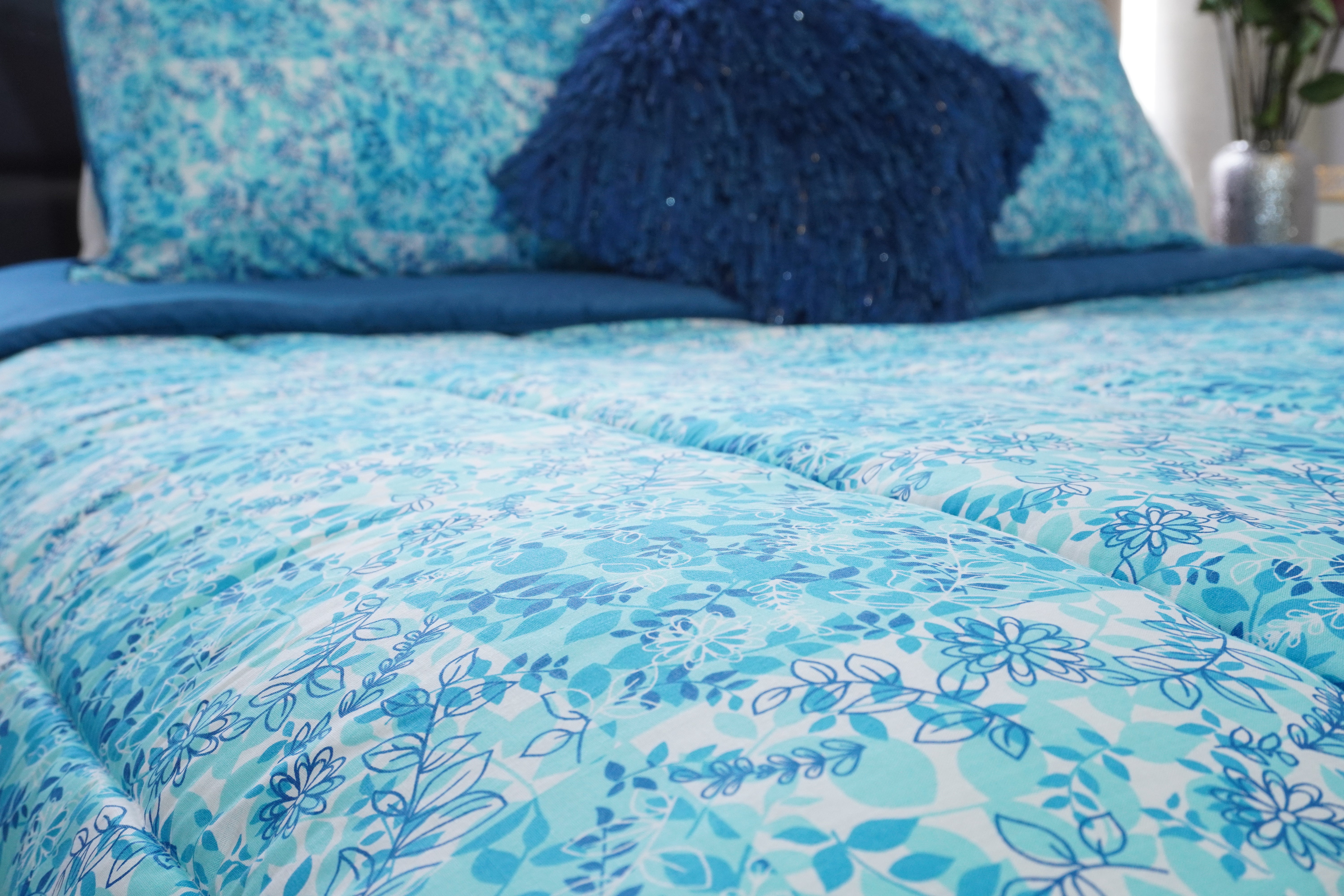Turquoise Sofia Duvet Cover Set