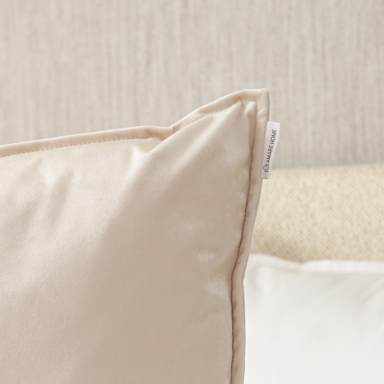 Cojín Nantes Marfil 60 cm x 60 cm - Colección Prestige
