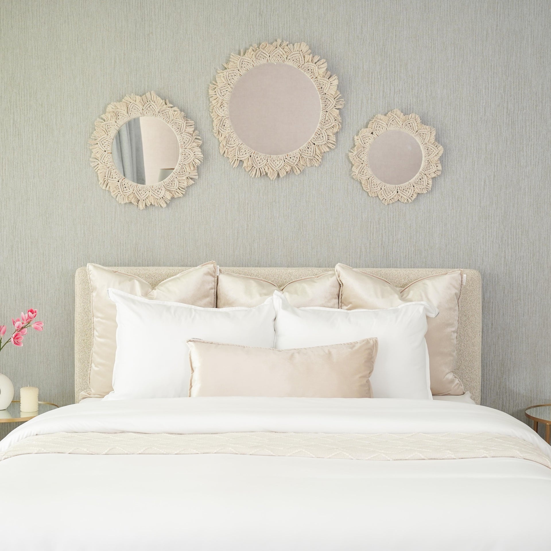 Riñonera Nantes Marfil 70 cm x 35 cm - Colección Prestige