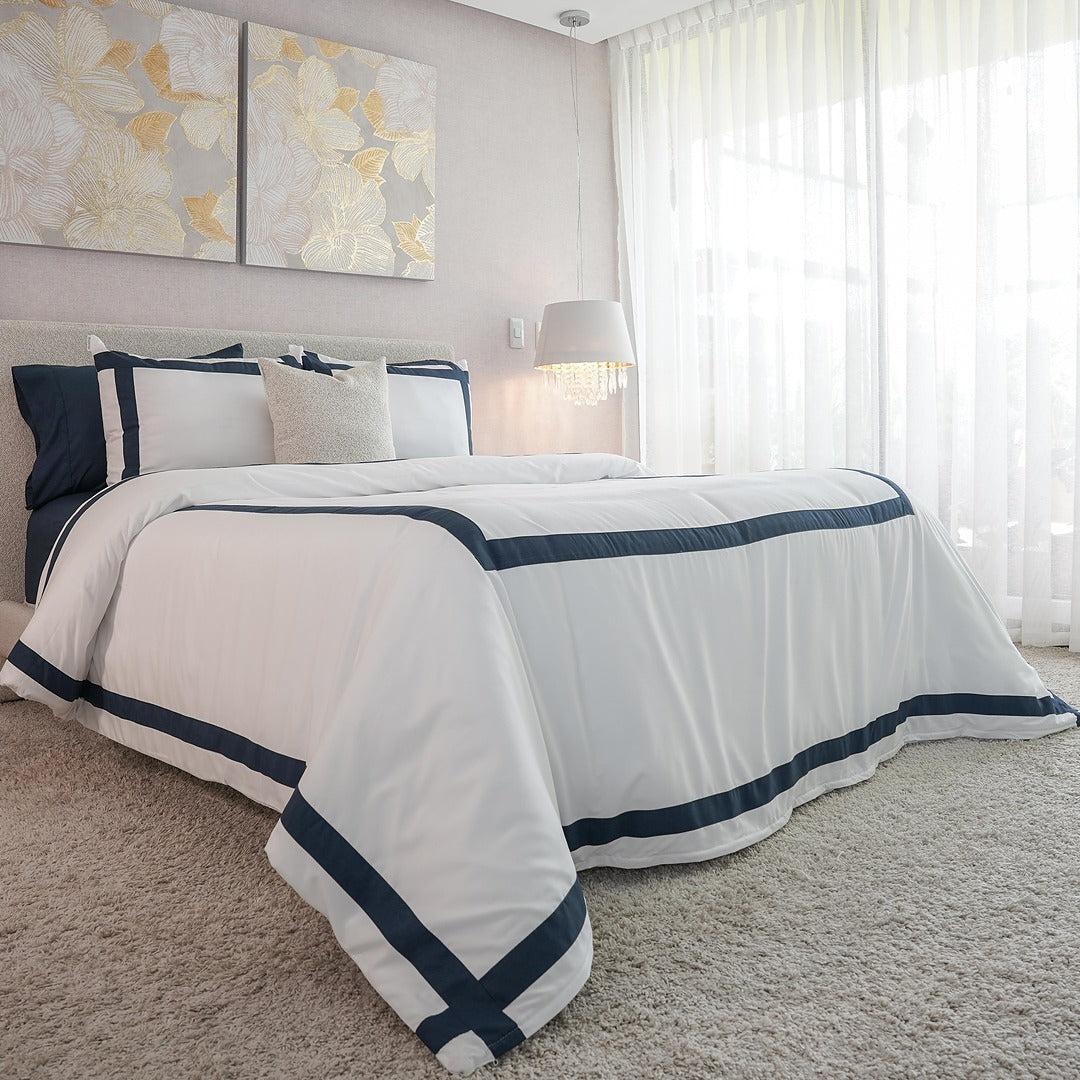 Set Duvet Cover Blue  + Envío Gratis - Colección Capri