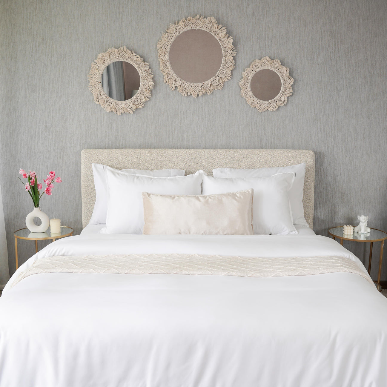 Riñonera Nantes Marfil 60 cm x 35 cm - Colección Prestige