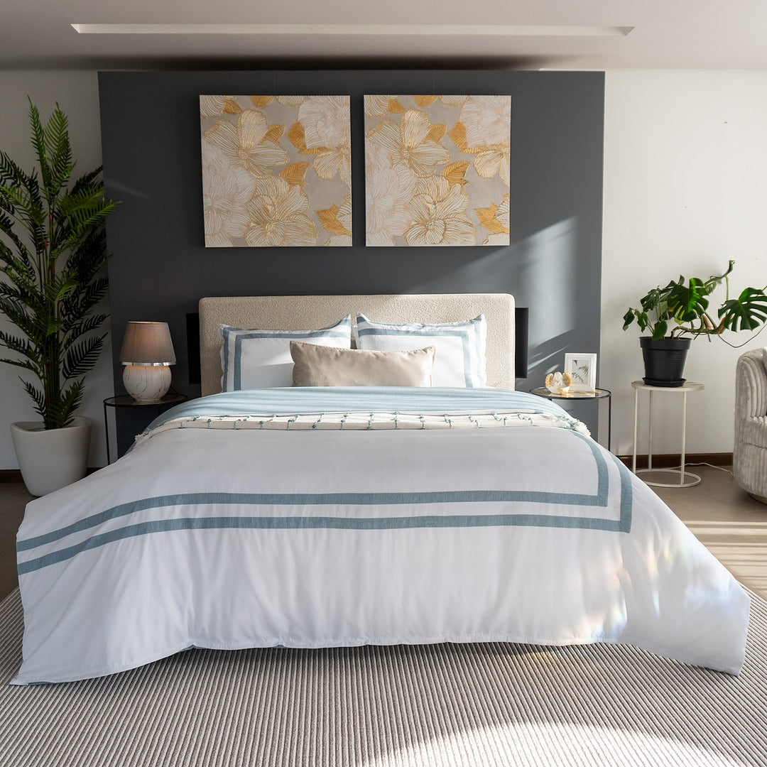 Set - Duvet Cover Aqua - Colección Sinfonia