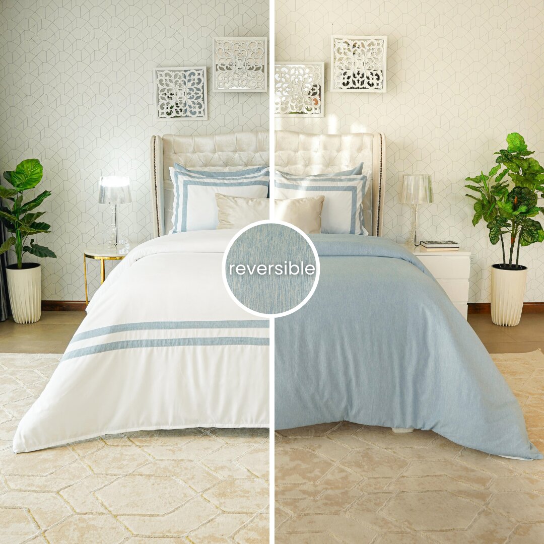 Set - Duvet Cover Aqua - Colección Sinfonia