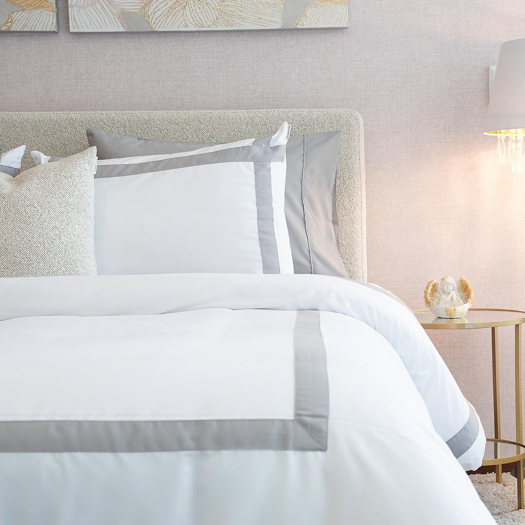 Set Duvet Cover Silver + Envío Gratis - Colección Capri