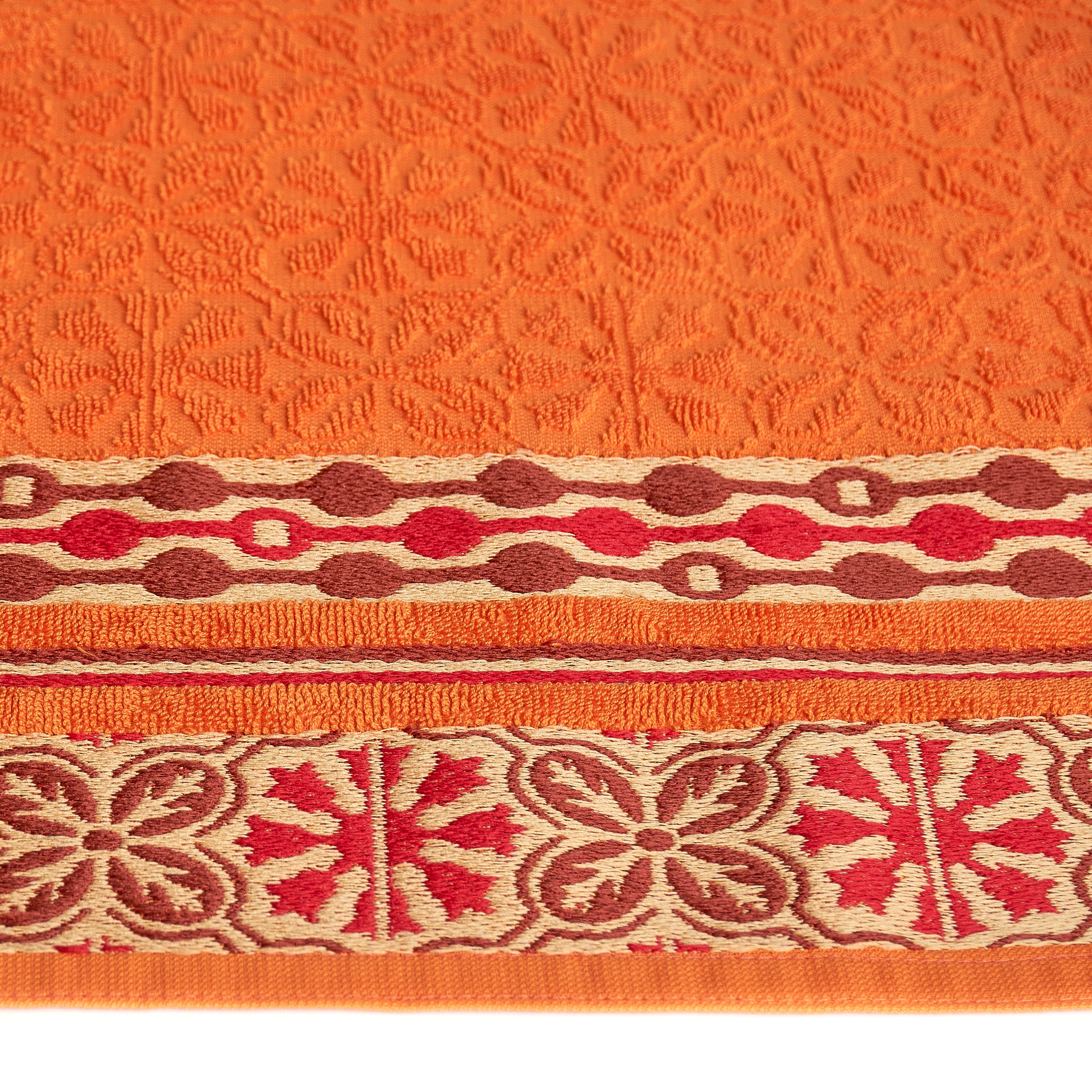 Juego de Toallas Naranja - Colección Sofia