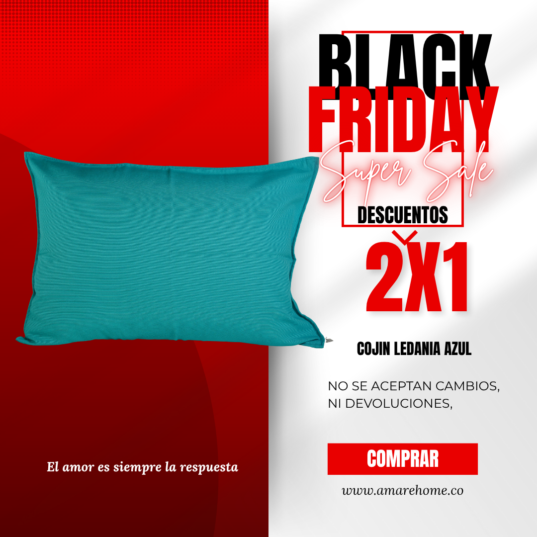 Cojín ledania Azul 50 x 70