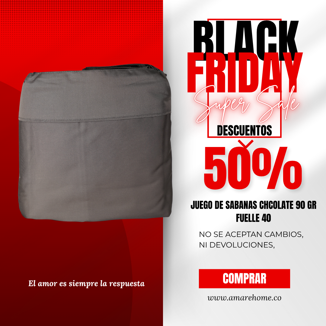 Juego de Sábanas Chocolate