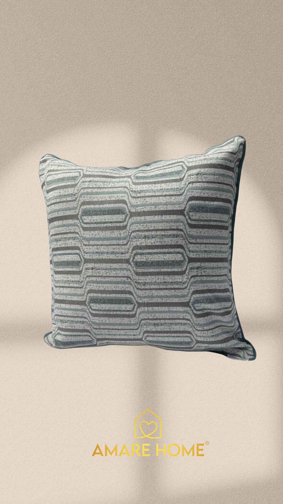 Outlet  Cojín Gris Celestino 2X1