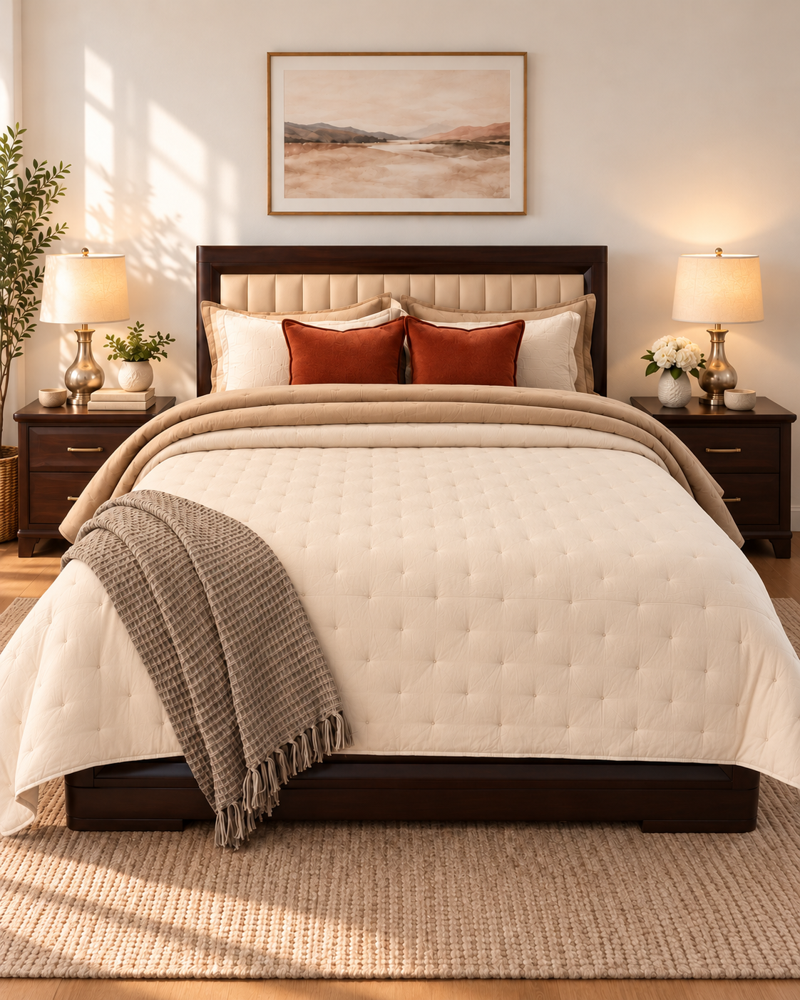 Colcha Luxury  - Blanco