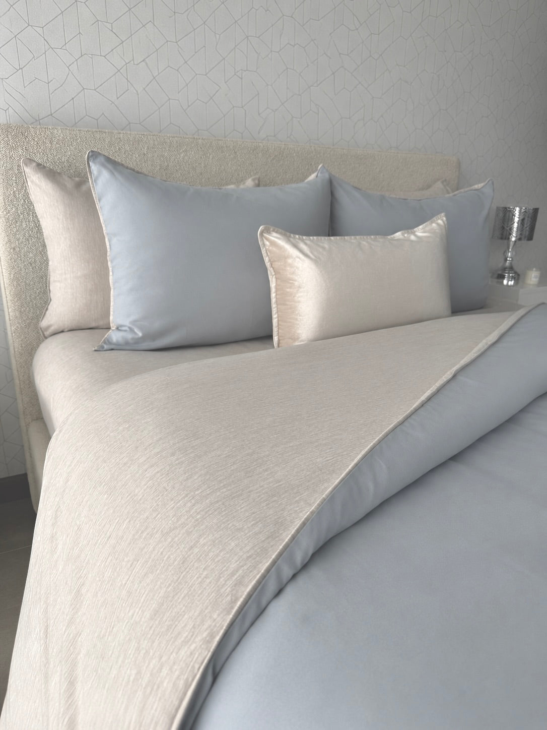 Set Duvet Cover Grey  - Colección Refugio