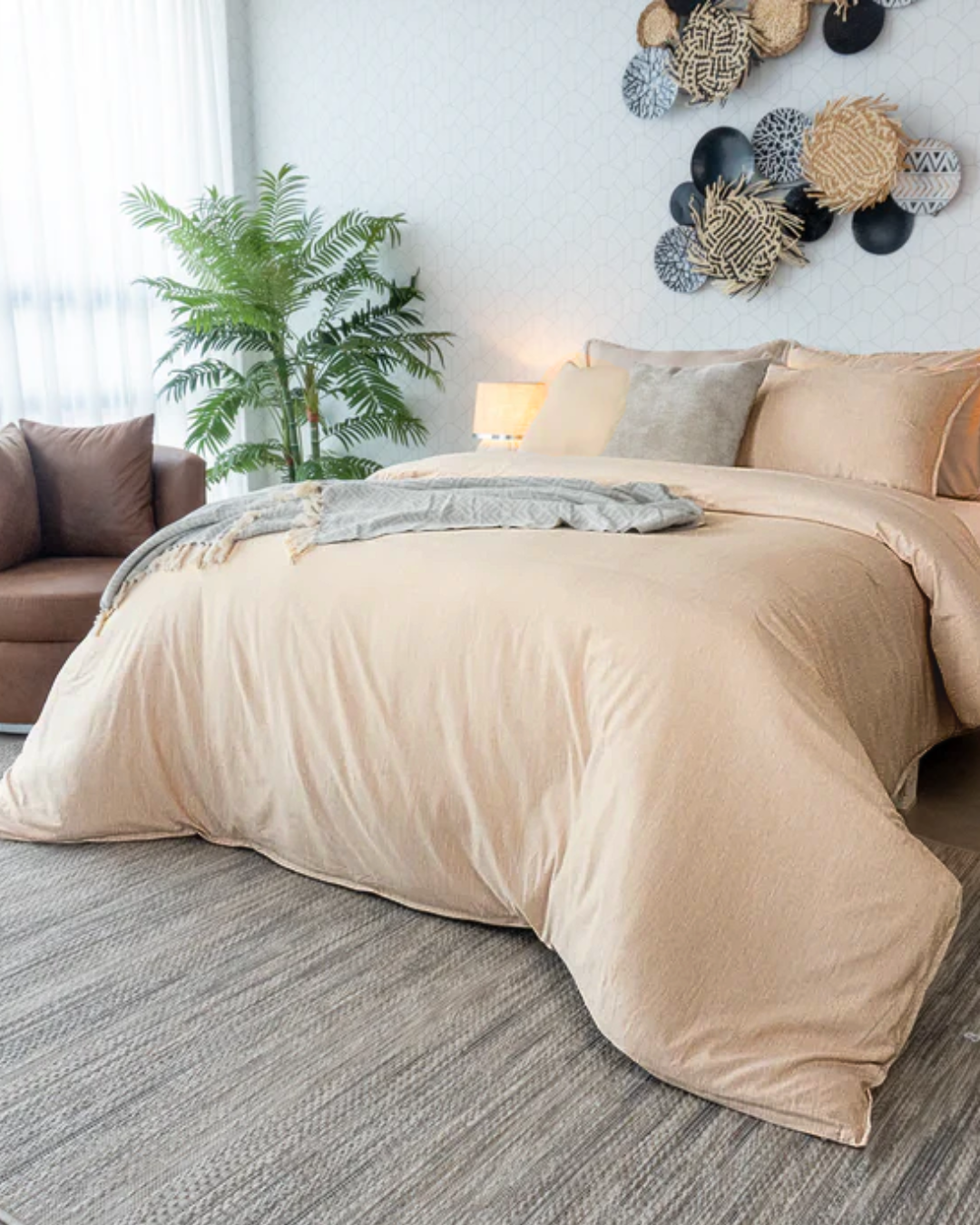 Duvet Cover Dolcce Caramelo