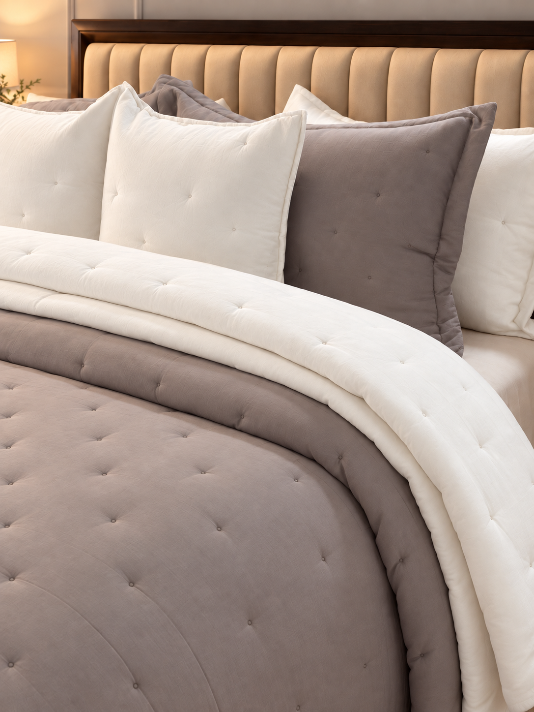 Colcha Luxury  - Gris