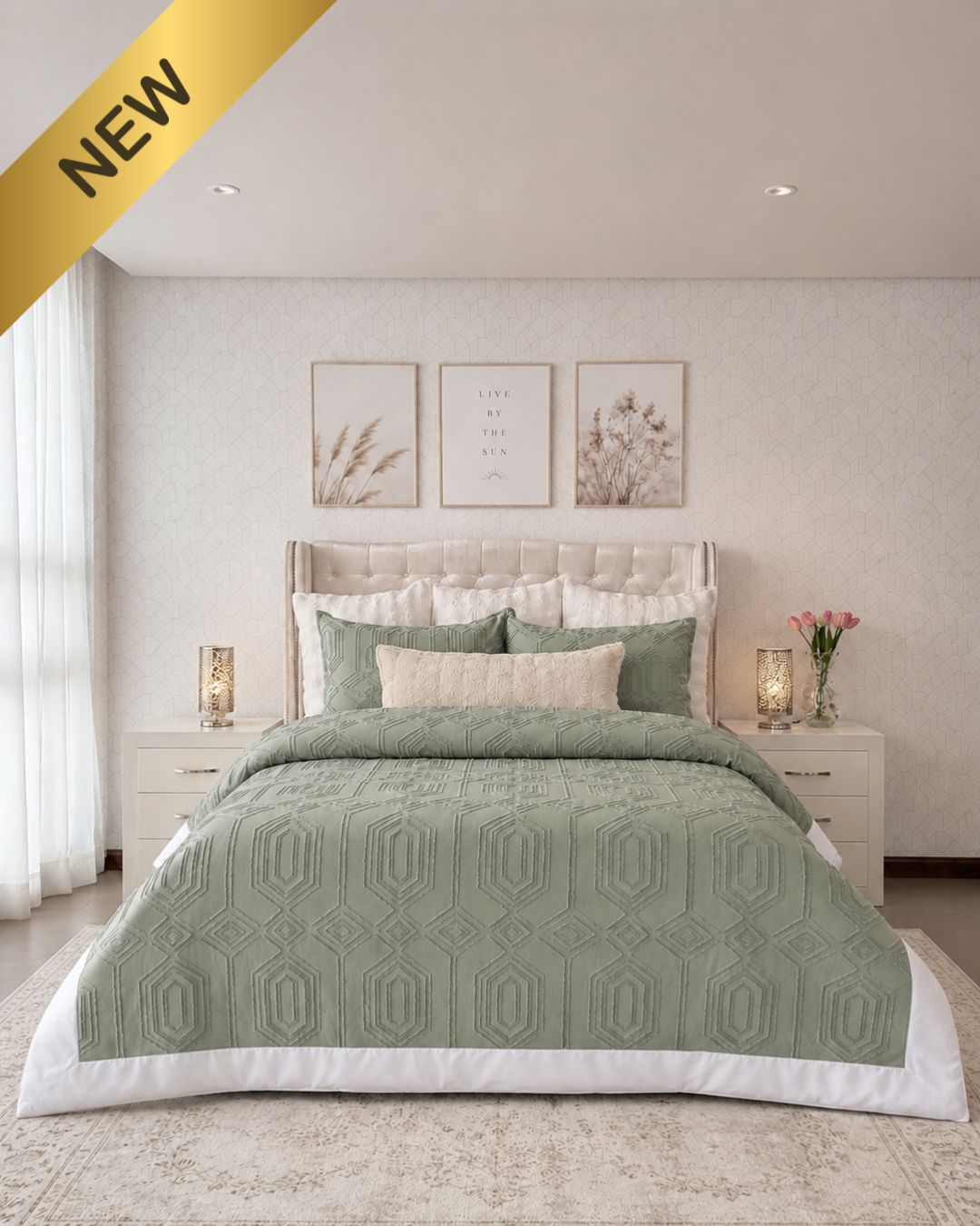 Set - Duvet Cover Salvia- Colección Dolce Vita