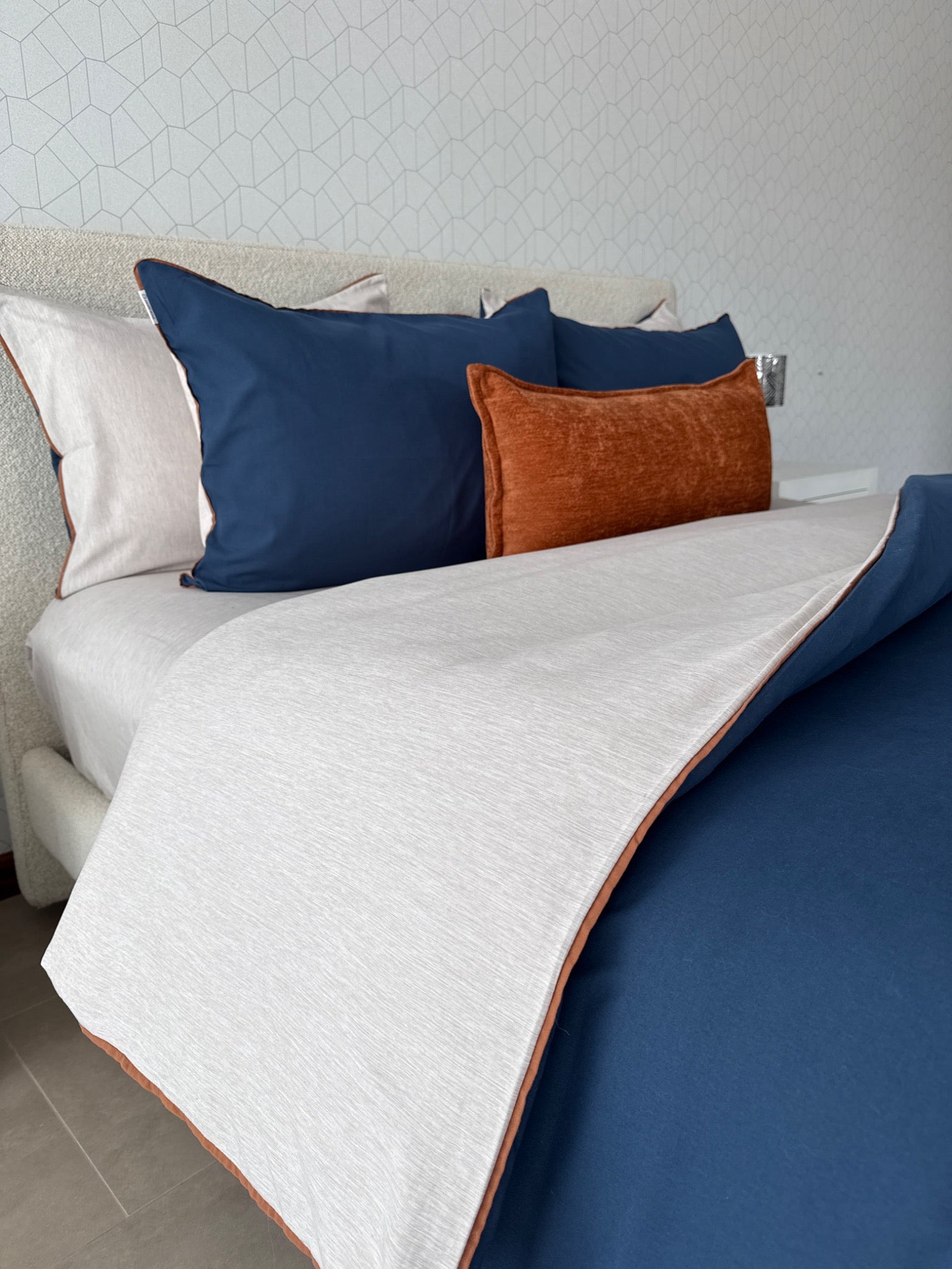 Set Duvet Cover Blue - Colección Refugio