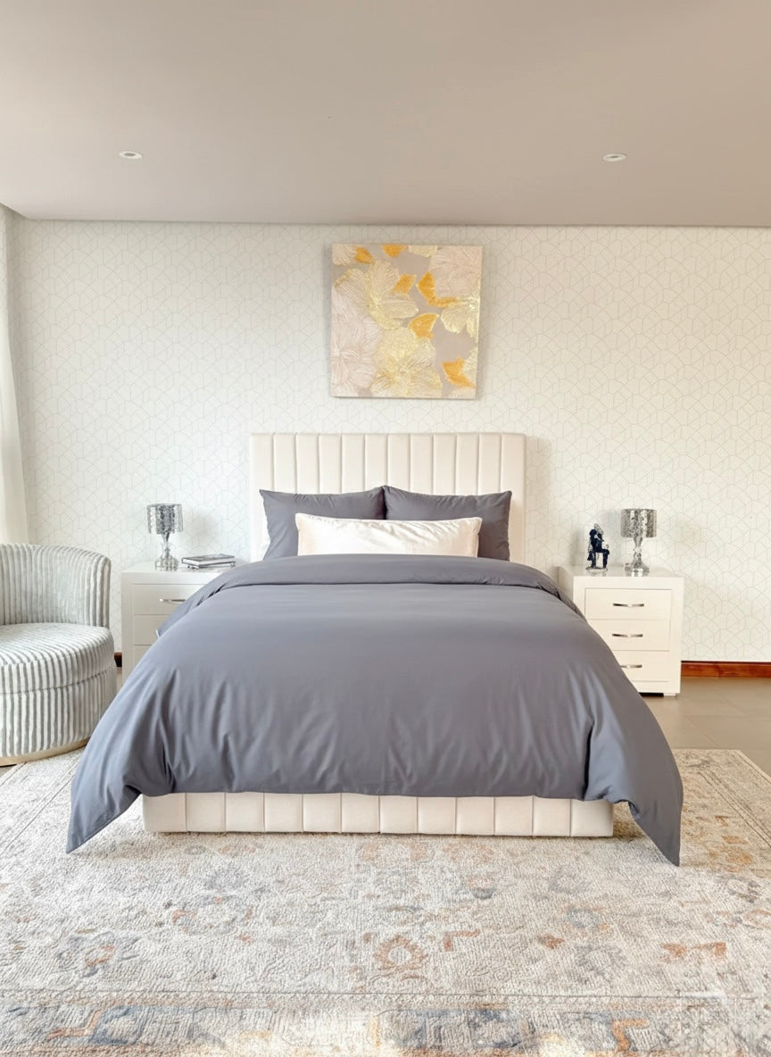 Duvet Cover Plomo- Colección Terra