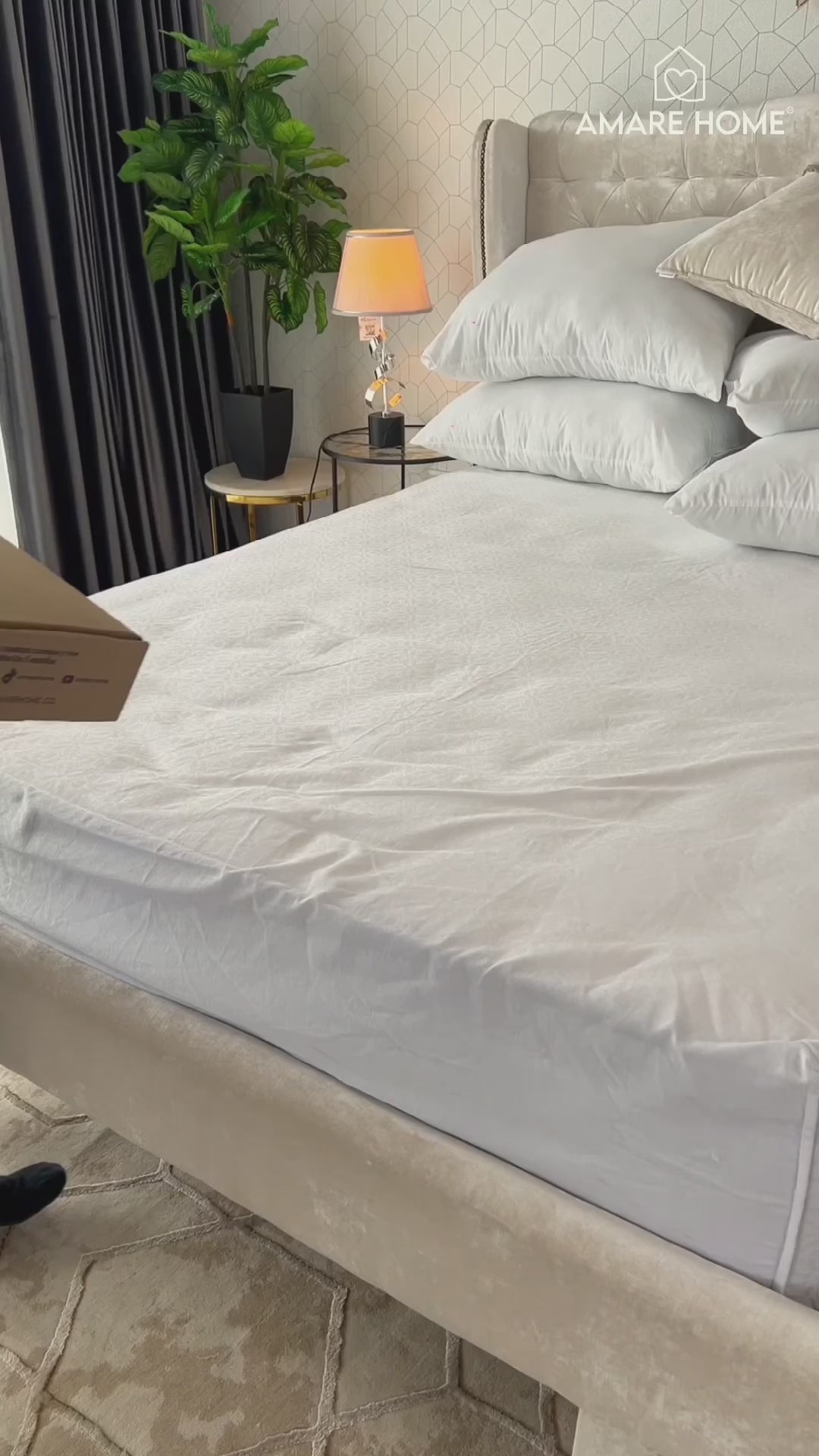 Set Duvet Cover Mocca - Colección Pureza