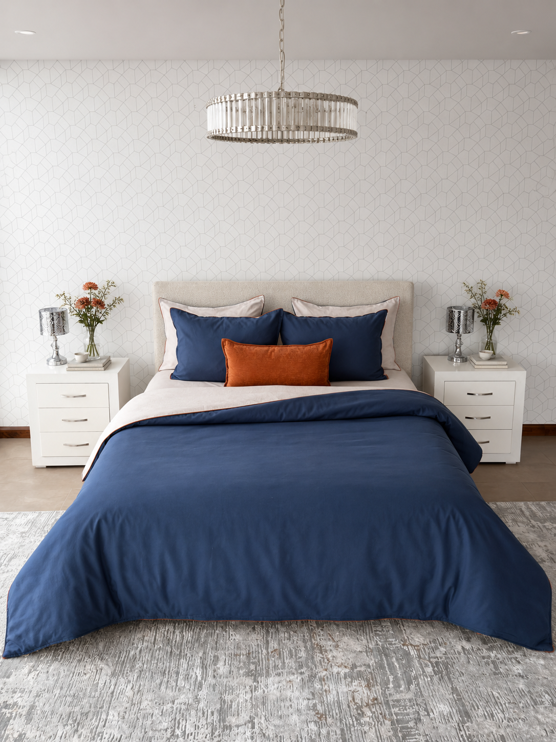 Set Duvet Cover Blue - Colección Refugio