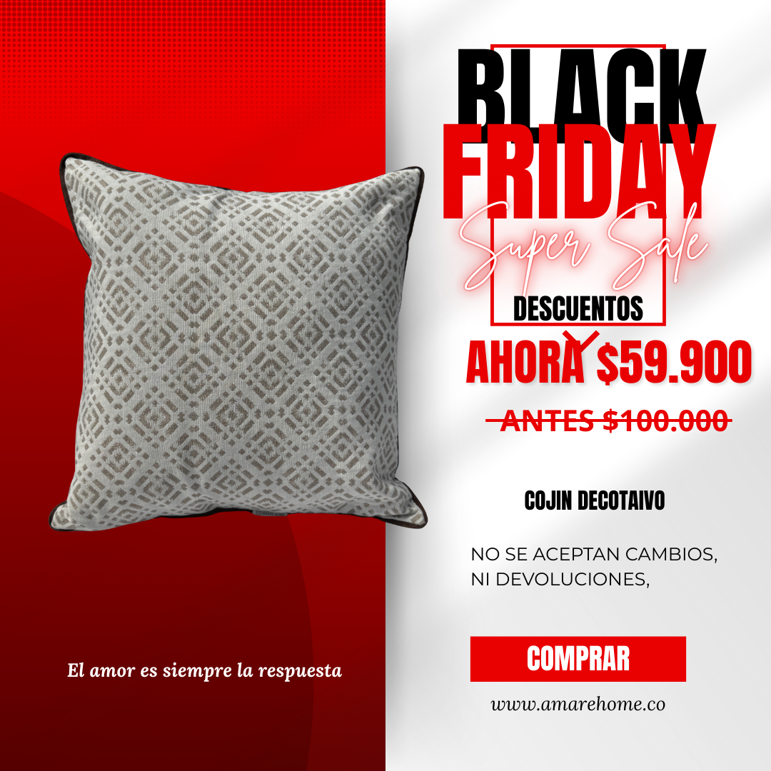 Cojín Rombo Coffe