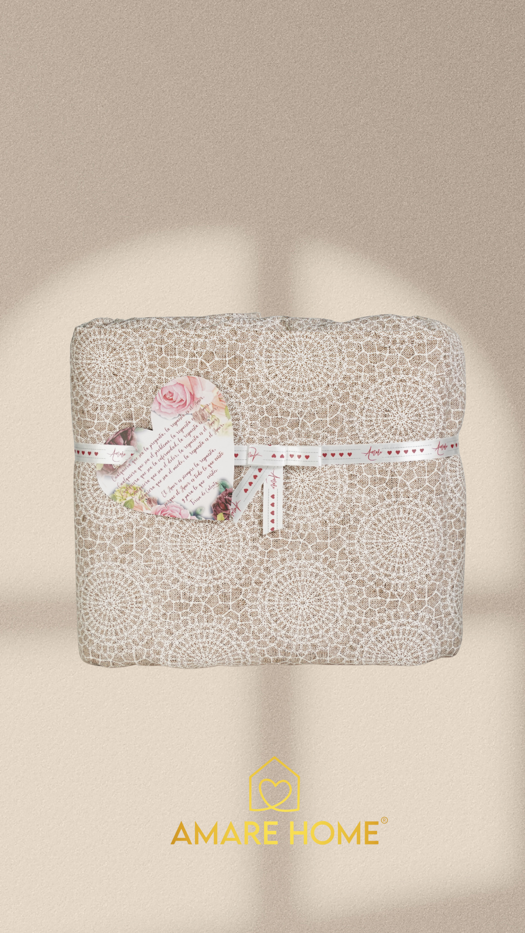 Outlet Duvet cover Estampado - Colección Inizio estampado encaje 2