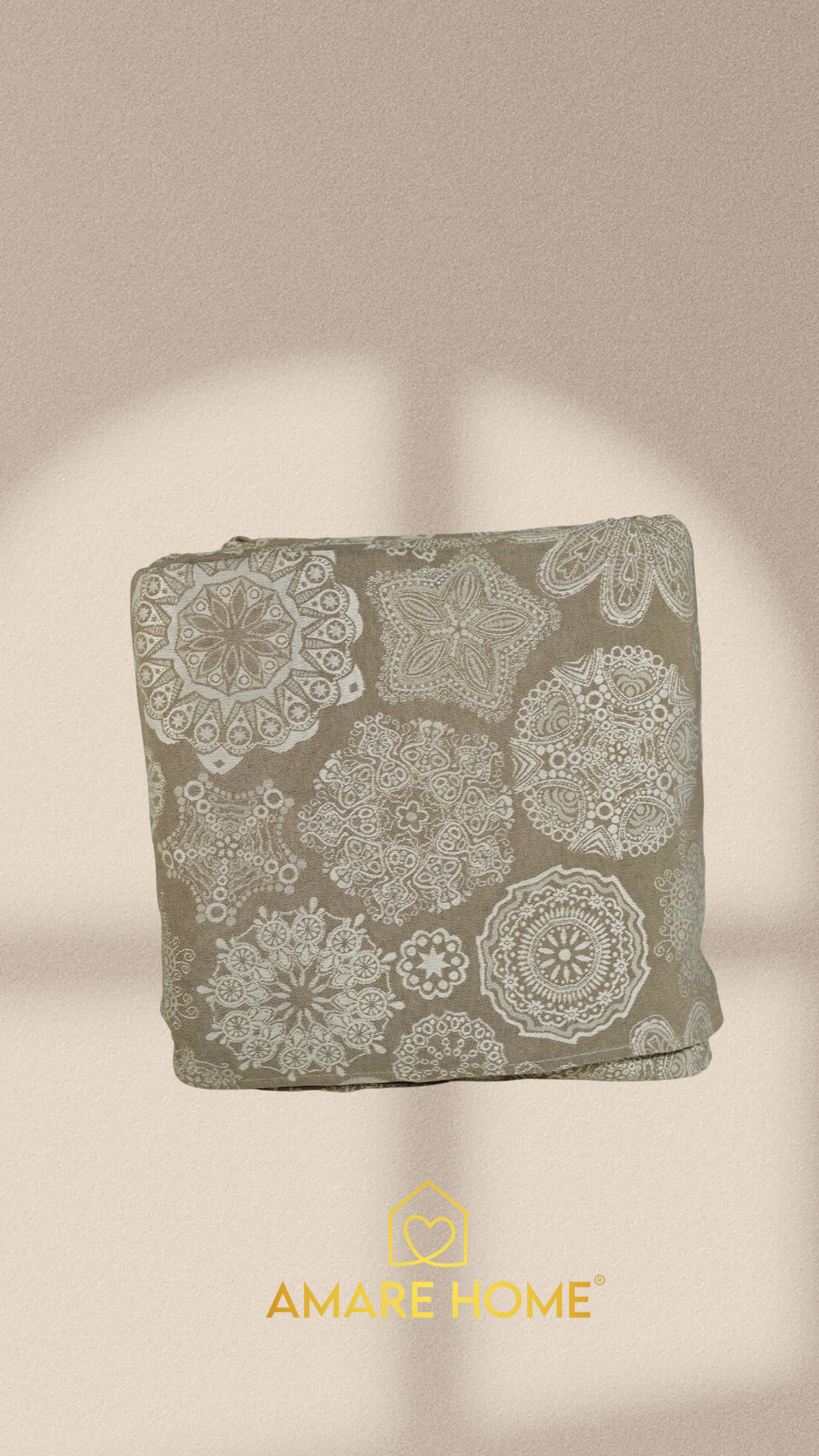 Outlet Duvet Cover Gris Mandalas - Colección Inizio