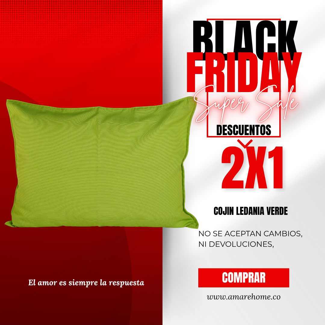 Cojín ledania verde 50 x 70