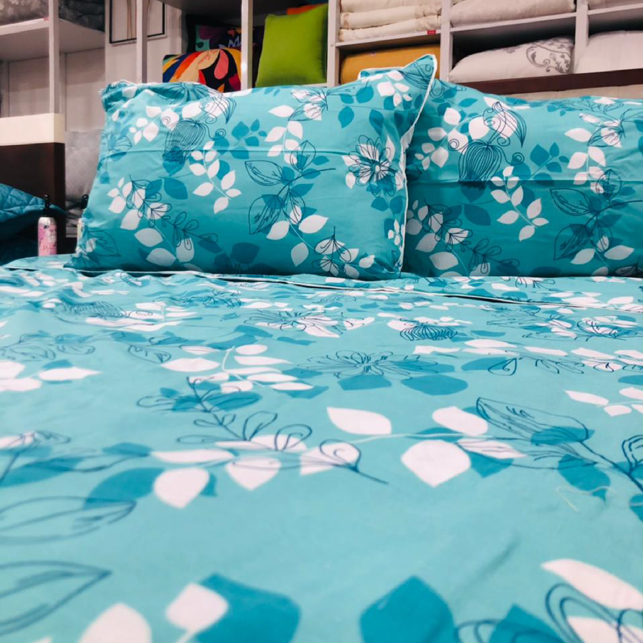 Turquoise Sofia Duvet Cover Set