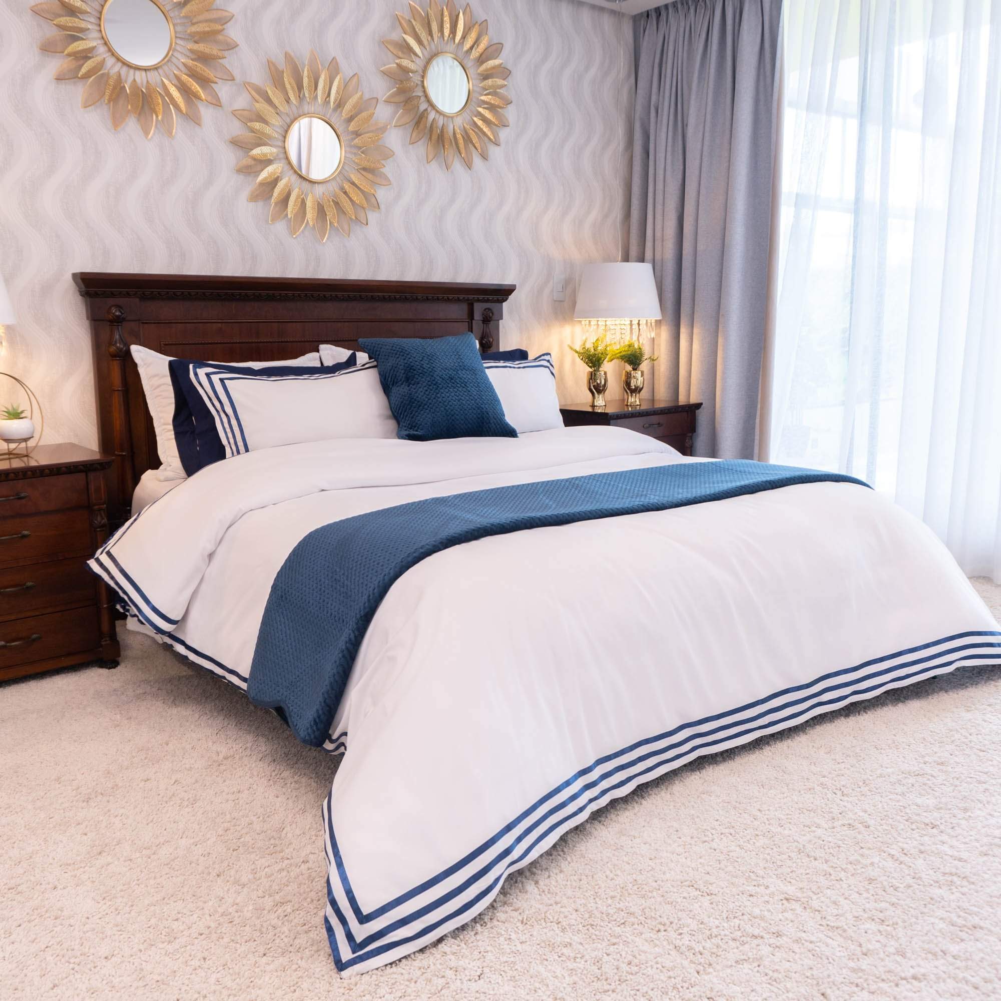 Duvet Cover Luar Blue