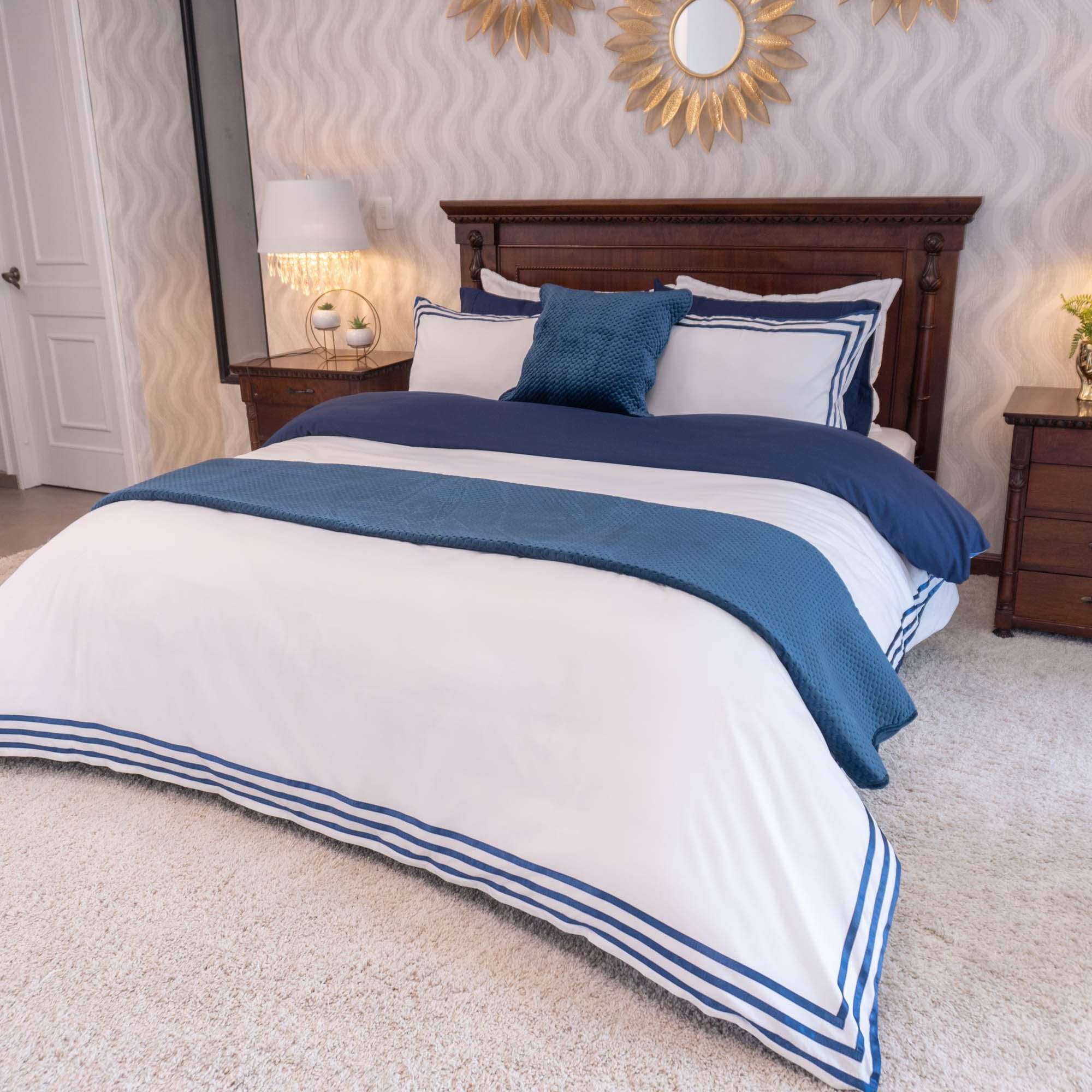 Duvet Cover Luar Blue