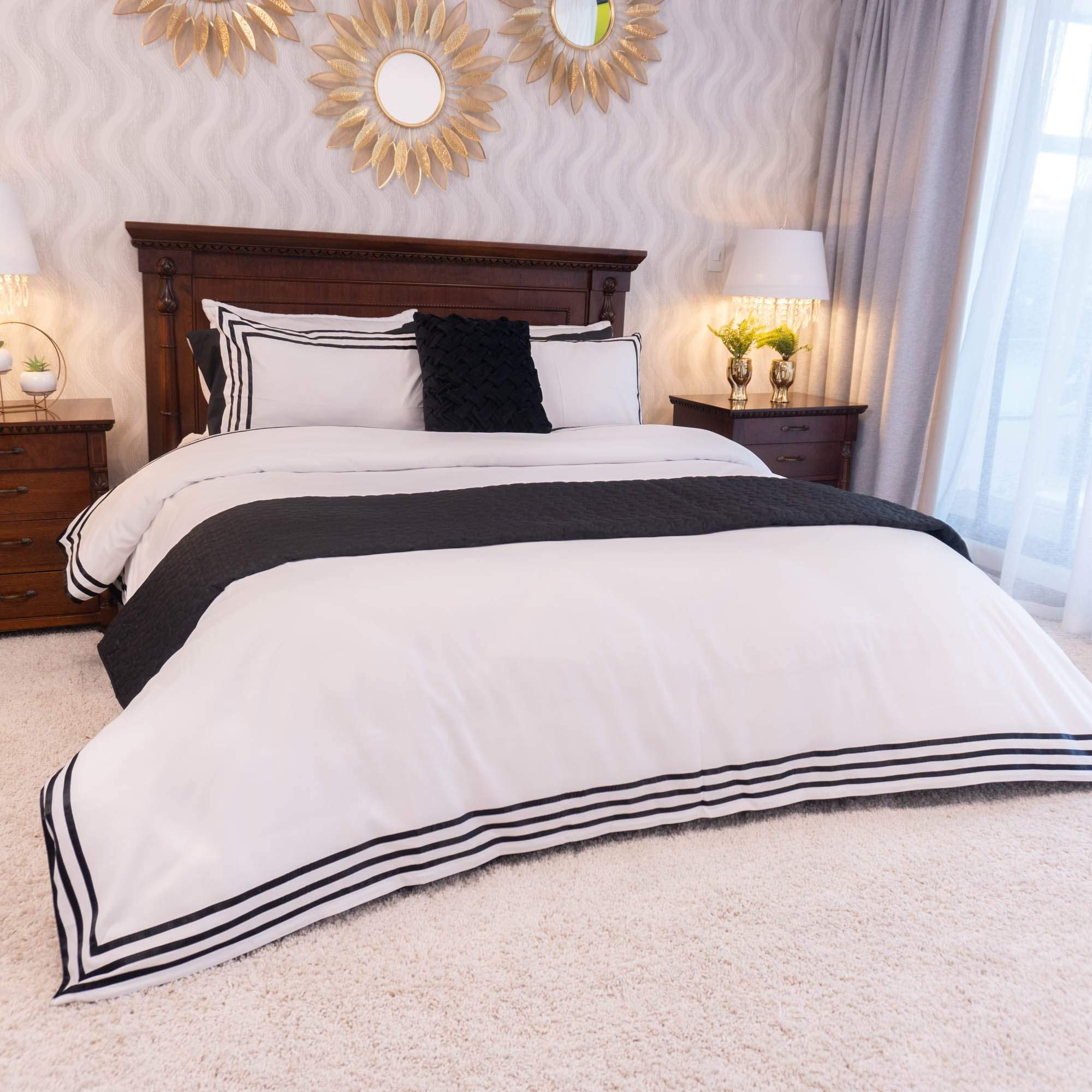 Duvet Cover Luar Black