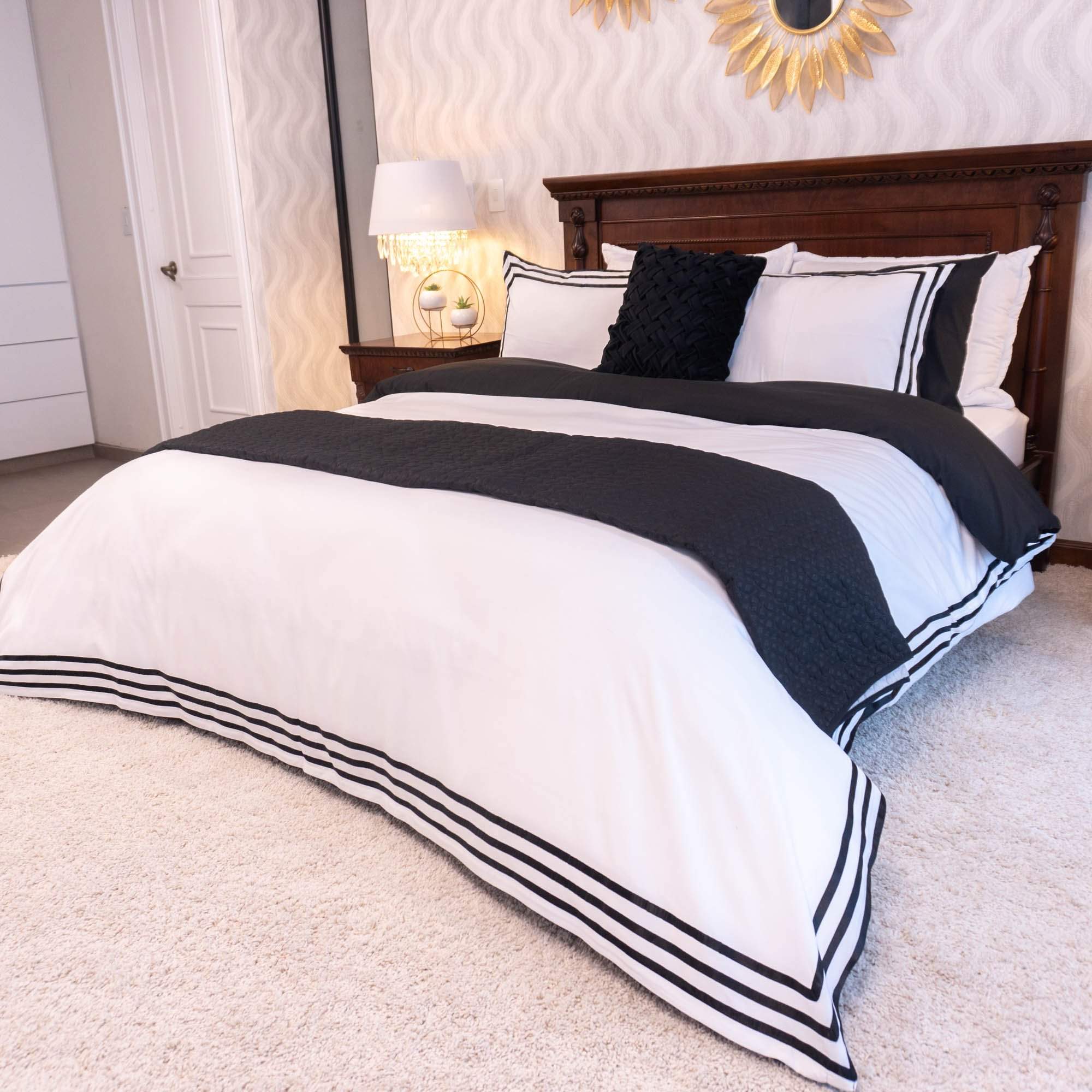 Duvet Cover Luar Black