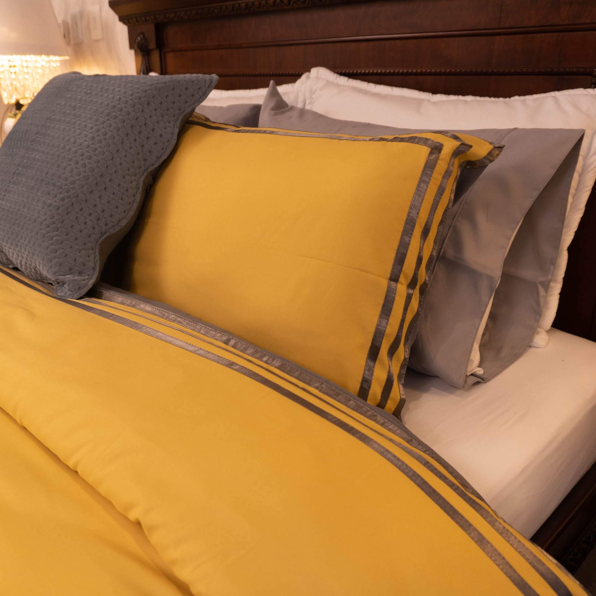Duvet Cover Luar Mostaza
