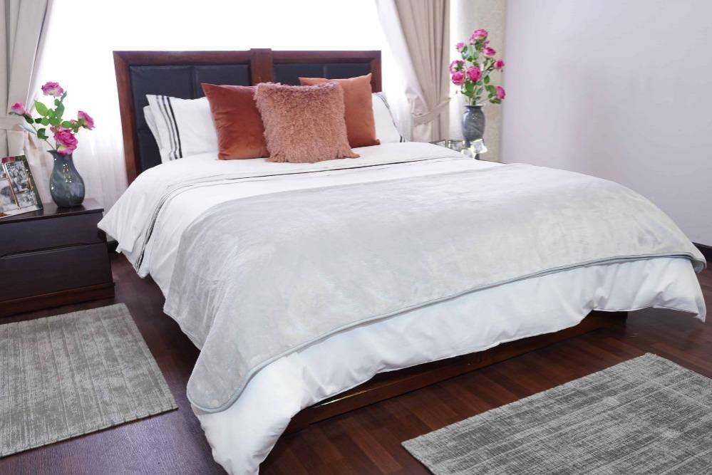 Duvet Cover Iris Gris