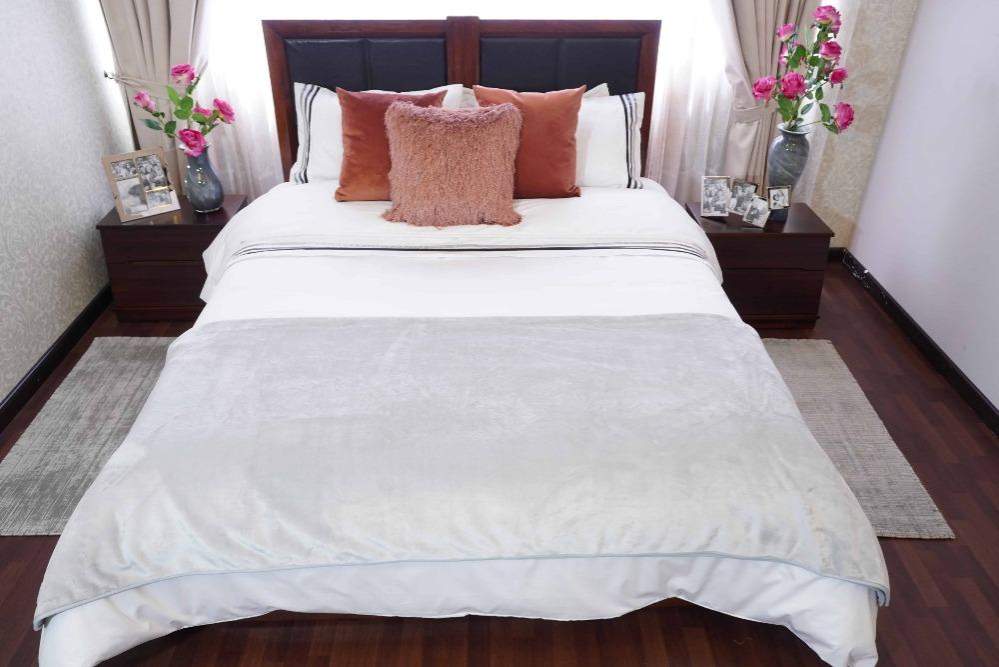 Duvet Cover Iris Gris