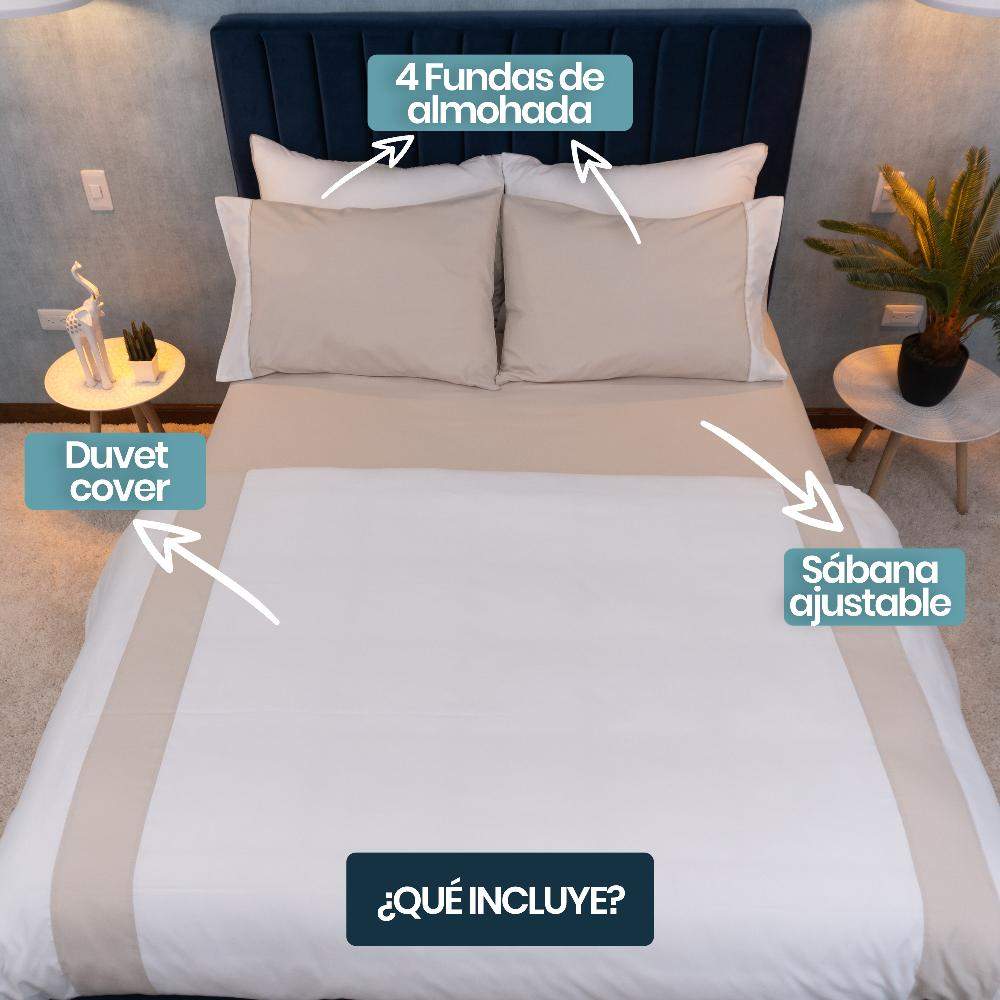 Duvet Cover Joy Mocca