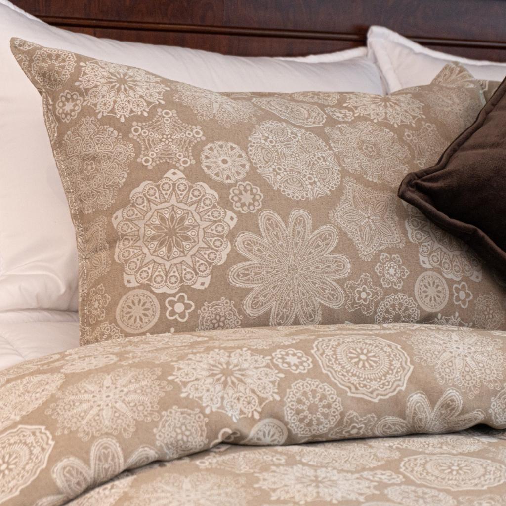 Duvet Cover Delhi Mandalas Beige